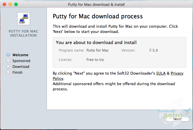 putty for mac soft32